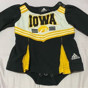 Iowa Hawkeye Adidas 0/3 months Onesie/dress